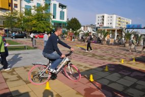 Active Access project_Safely by bike around the town.JPG